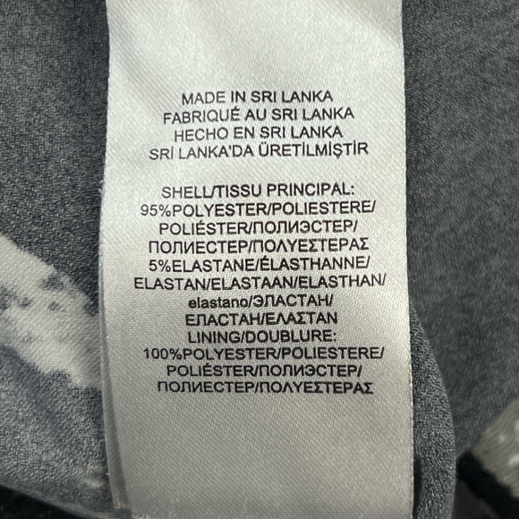 Lauren Ralph Lauren Boatneck Black & White Midi Floral Print Dress Sz: 10 - Picture 13 of 13